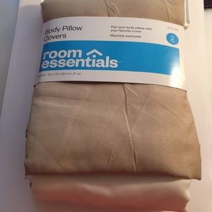 New Room Essentials Body Pillow Covers